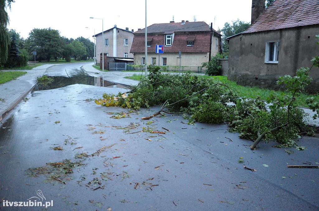 Tragiczny efekt nawałnic w Gminie Szubin