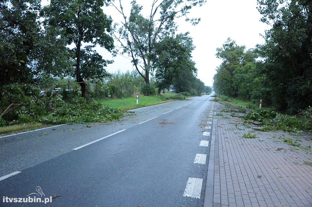 Tragiczny efekt nawałnic w Gminie Szubin