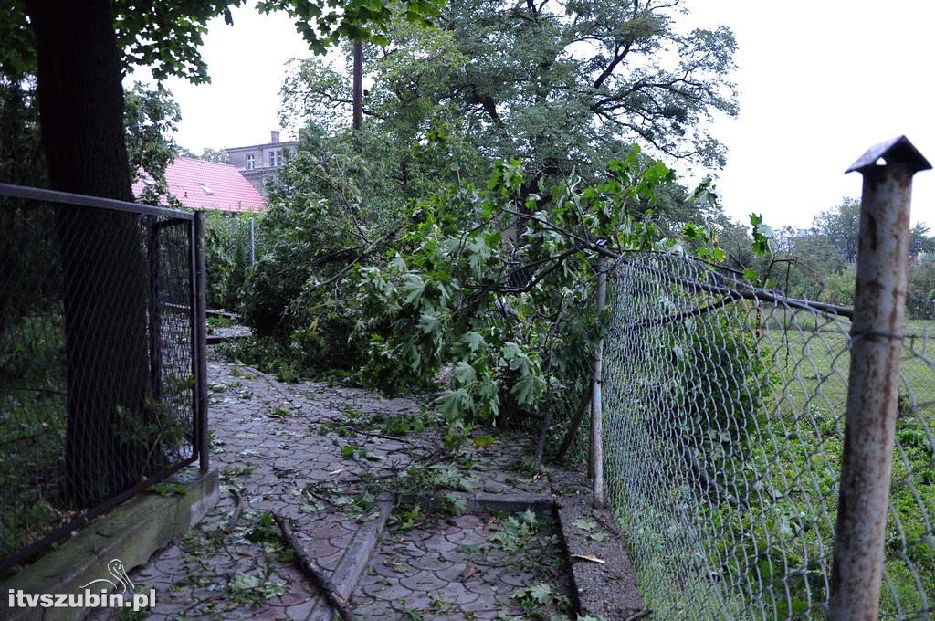 Tragiczny efekt nawałnic w Gminie Szubin