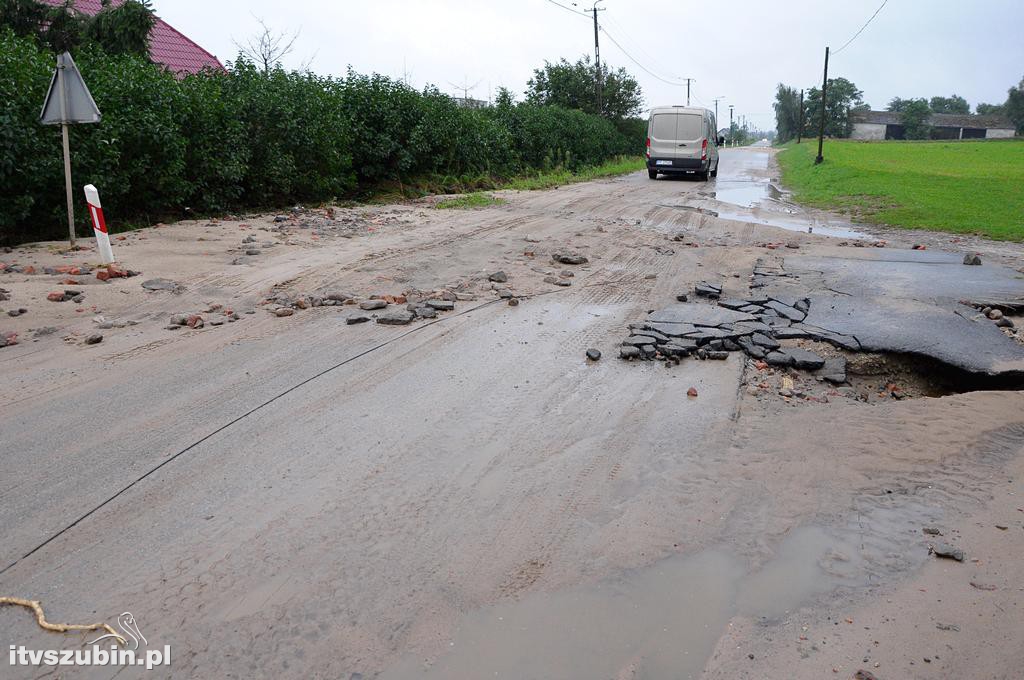 Tragiczny efekt nawałnic w Gminie Szubin