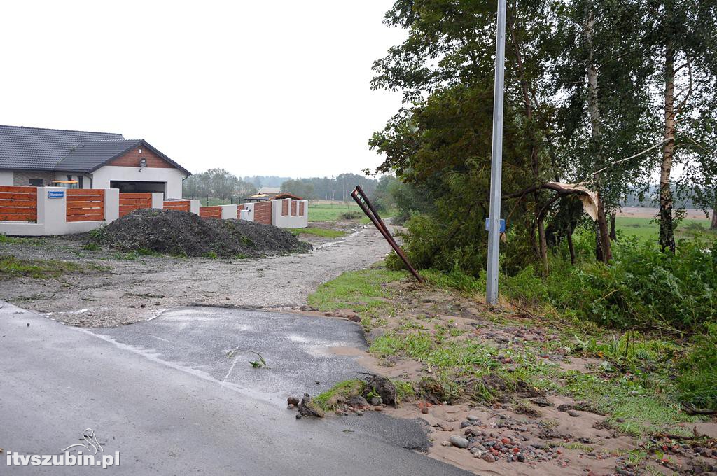 Tragiczny efekt nawałnic w Gminie Szubin