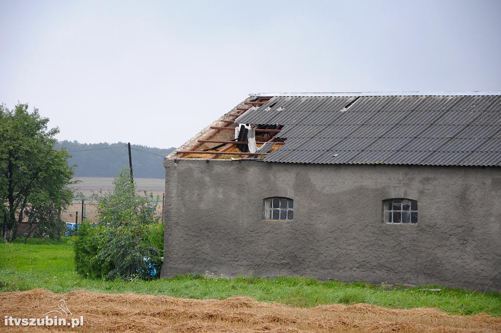 Tragiczny efekt nawałnic w Gminie Szubin