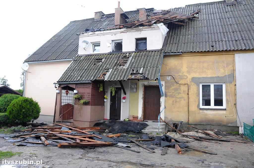 Tragiczny efekt nawałnic w Gminie Szubin