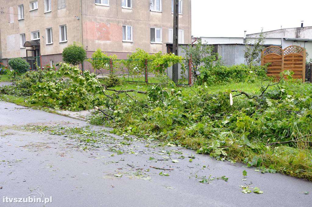 Tragiczny efekt nawałnic w Gminie Szubin