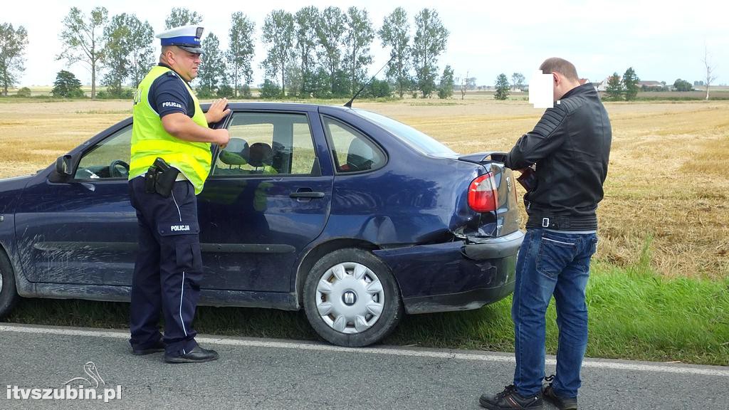 69 letni motocyklista z poważnymi obrażeniami ciała zabrany do szpitala