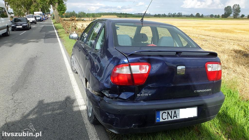 69 letni motocyklista z poważnymi obrażeniami ciała zabrany do szpitala