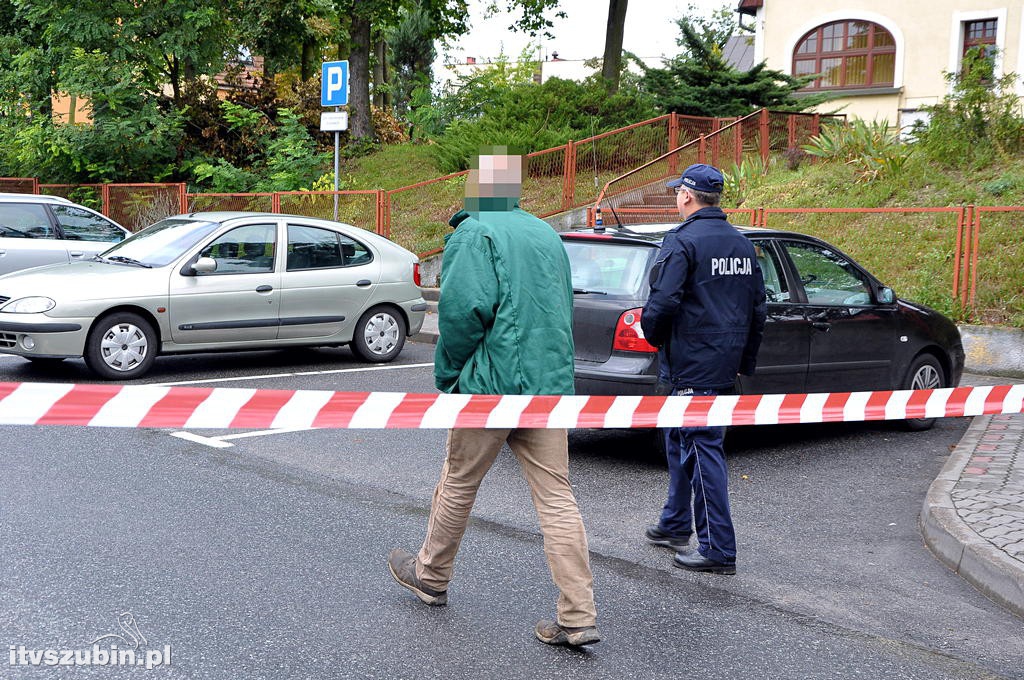 Podczas prac budowlanych przerwano rurociąg gazu ziemnego