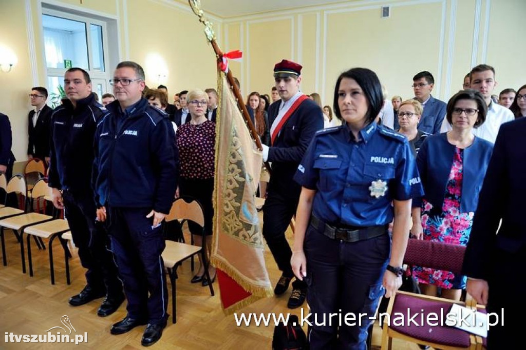 Starosta na inauguracji roku szkolnego w szubińskim Liceum