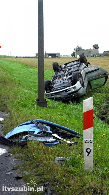 Wypadek na DK10 w Nakle nad Notecią