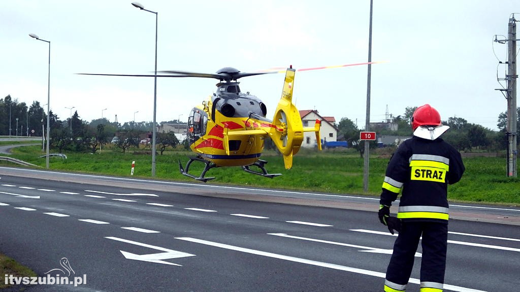 Wypadek na DK10 w Nakle nad Notecią