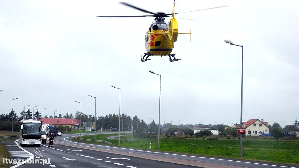 Wypadek na DK10 w Nakle nad Notecią