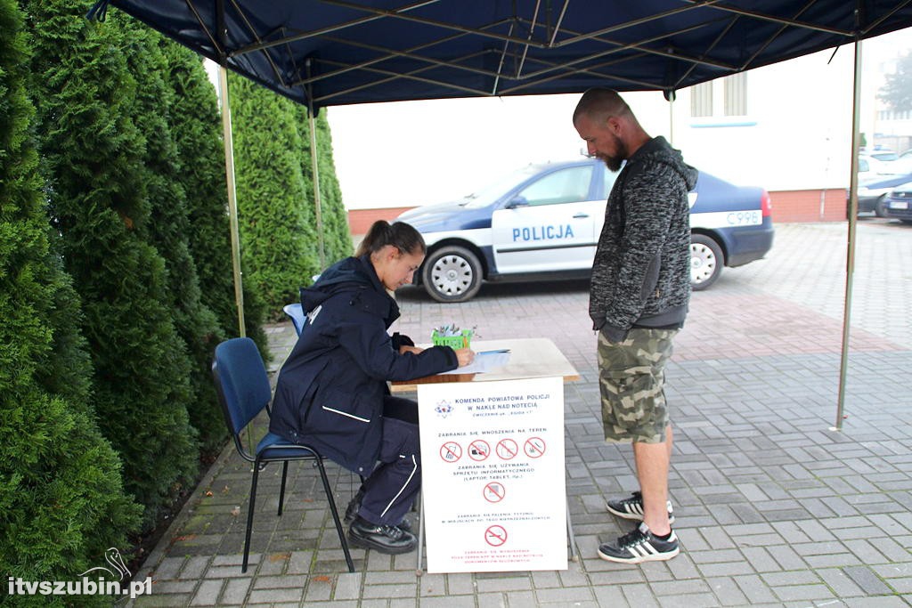 Ćwiczenia Egida 2017 w nakielskiej jednostce policji