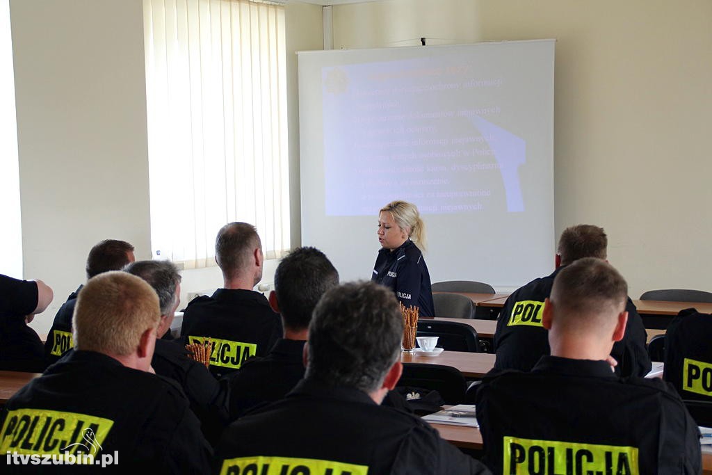 Ćwiczenia Egida 2017 w nakielskiej jednostce policji