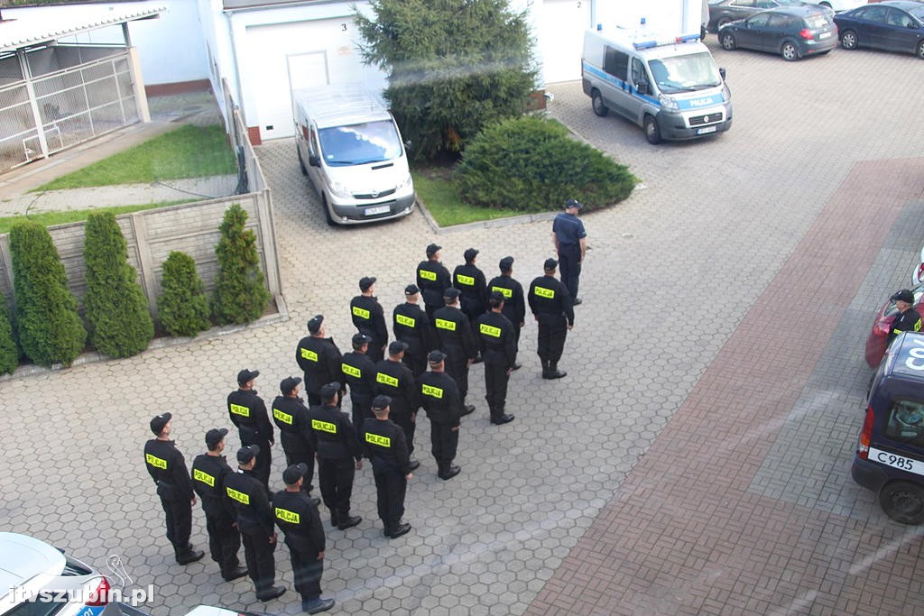 Ćwiczenia Egida 2017 w nakielskiej jednostce policji