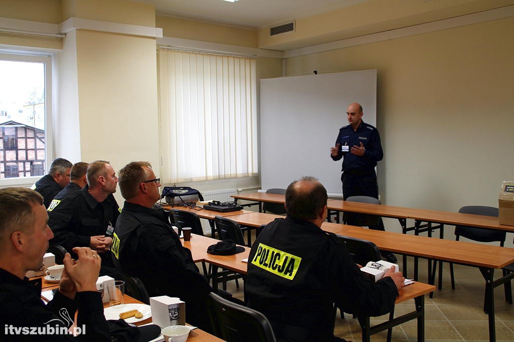 Ćwiczenia Egida 2017 w nakielskiej jednostce policji