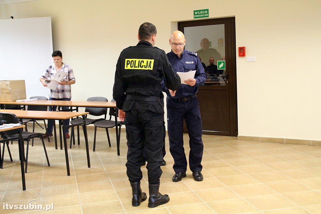 Ćwiczenia Egida 2017 w nakielskiej jednostce policji