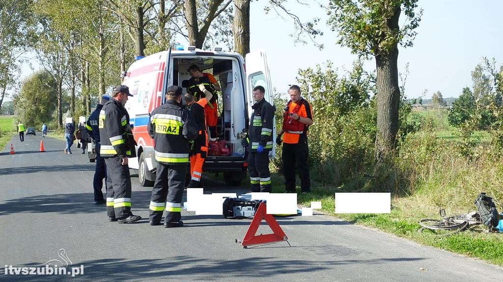 Wypadek śmiertelny pod Dębionkiem. Zginął rowerzysta