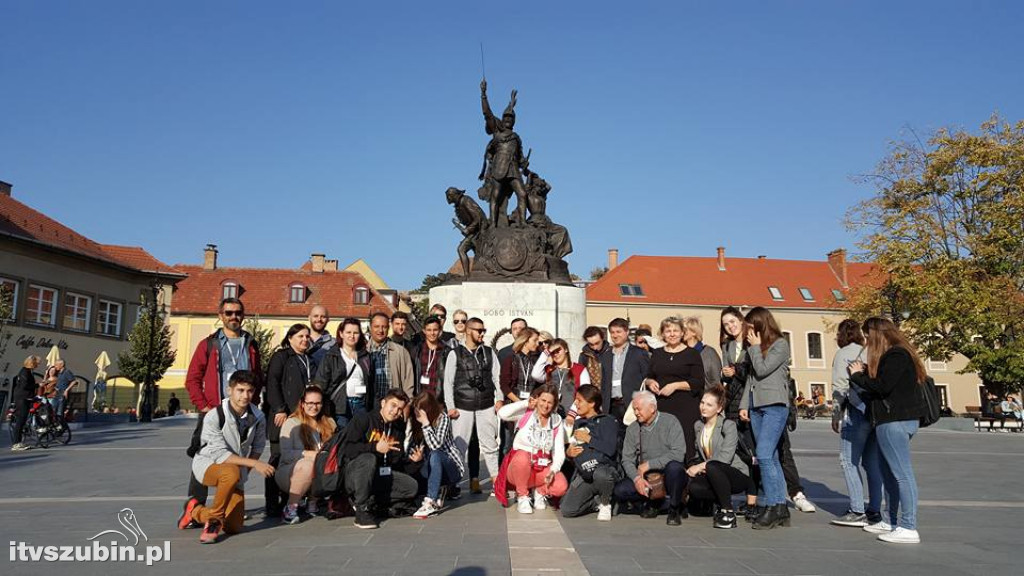 Uczniowie szubińskiego ogólniaka na Węgrzech w ramach  Erasmus'a