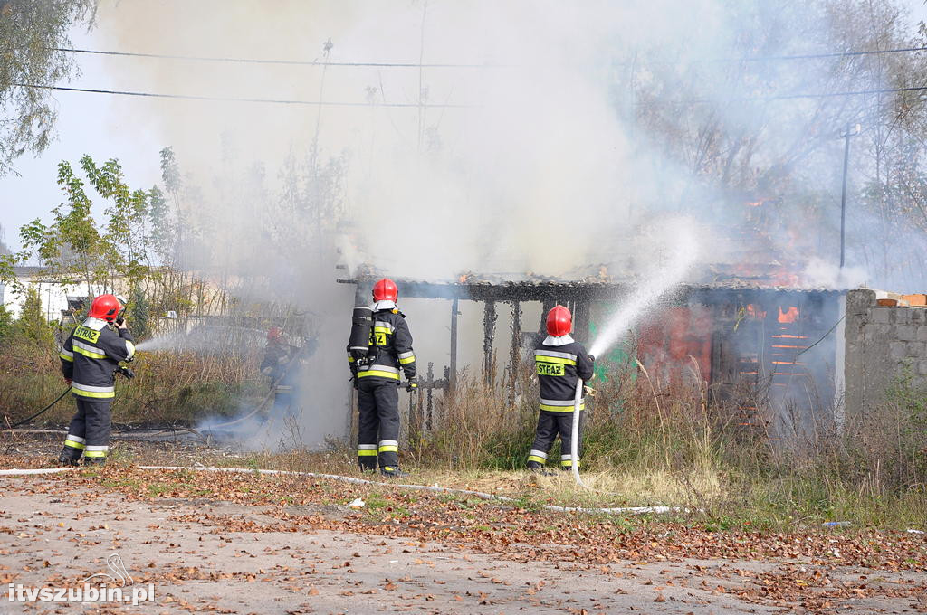 Pożar pustostanu w Kołaczkowie