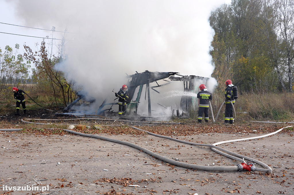 Pożar pustostanu w Kołaczkowie