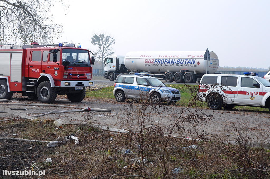 Pożar pustostanu w Kołaczkowie