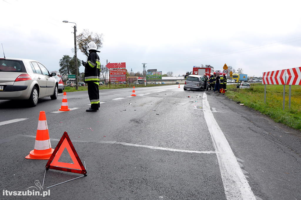 Popołudniowa kolizja dwóch osobówek w Rynarzewie