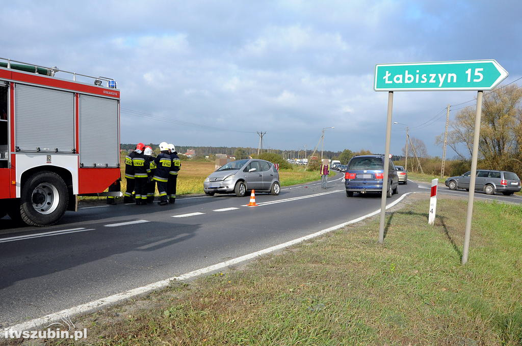 Popołudniowa kolizja dwóch osobówek w Rynarzewie