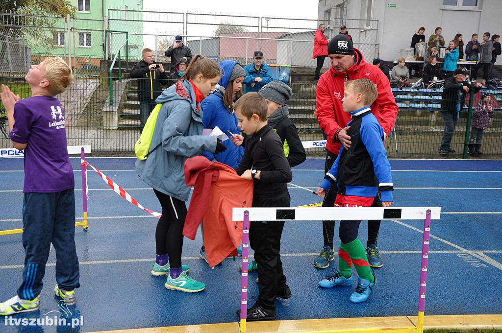 Bieg Papieski na szubińskim stadionie