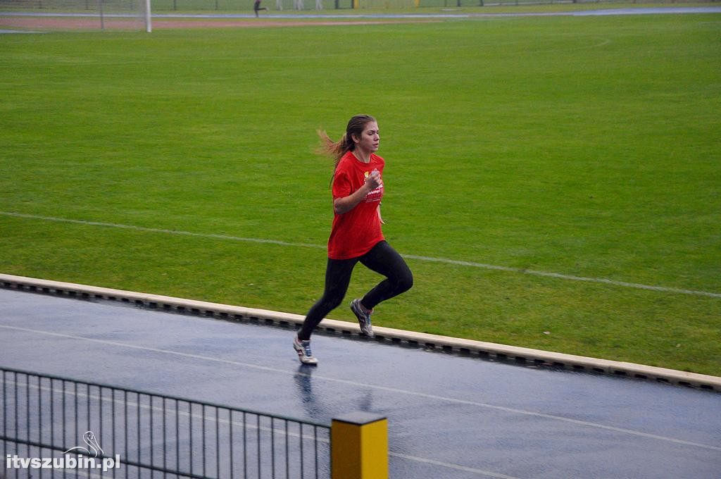 Bieg Papieski na szubińskim stadionie