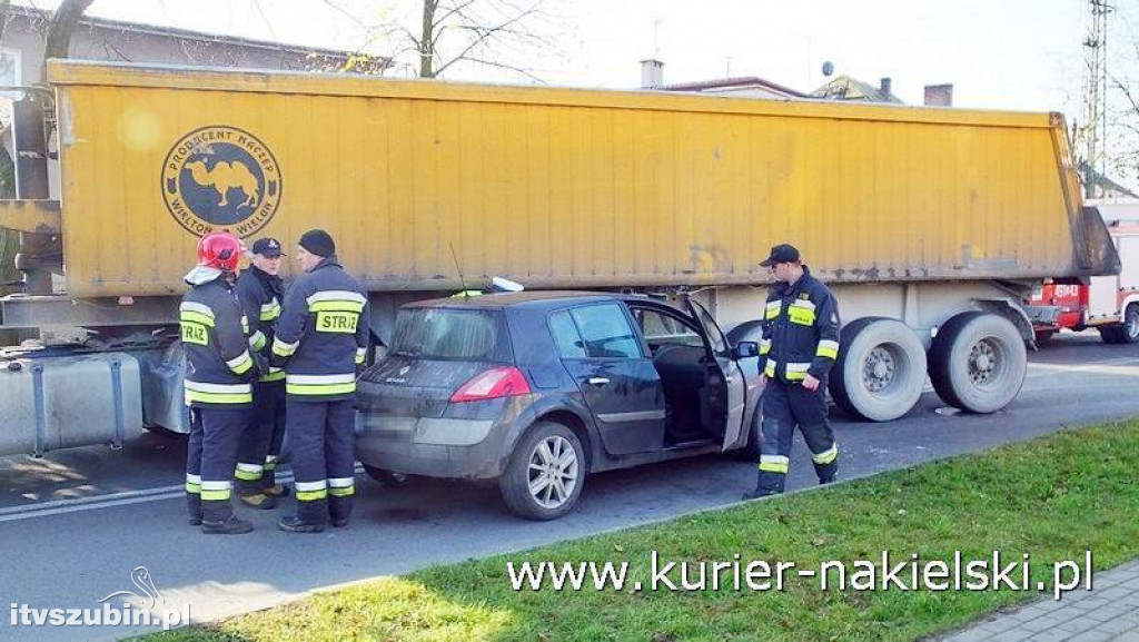 Kolizja dwóch pojazdów w Nakle
