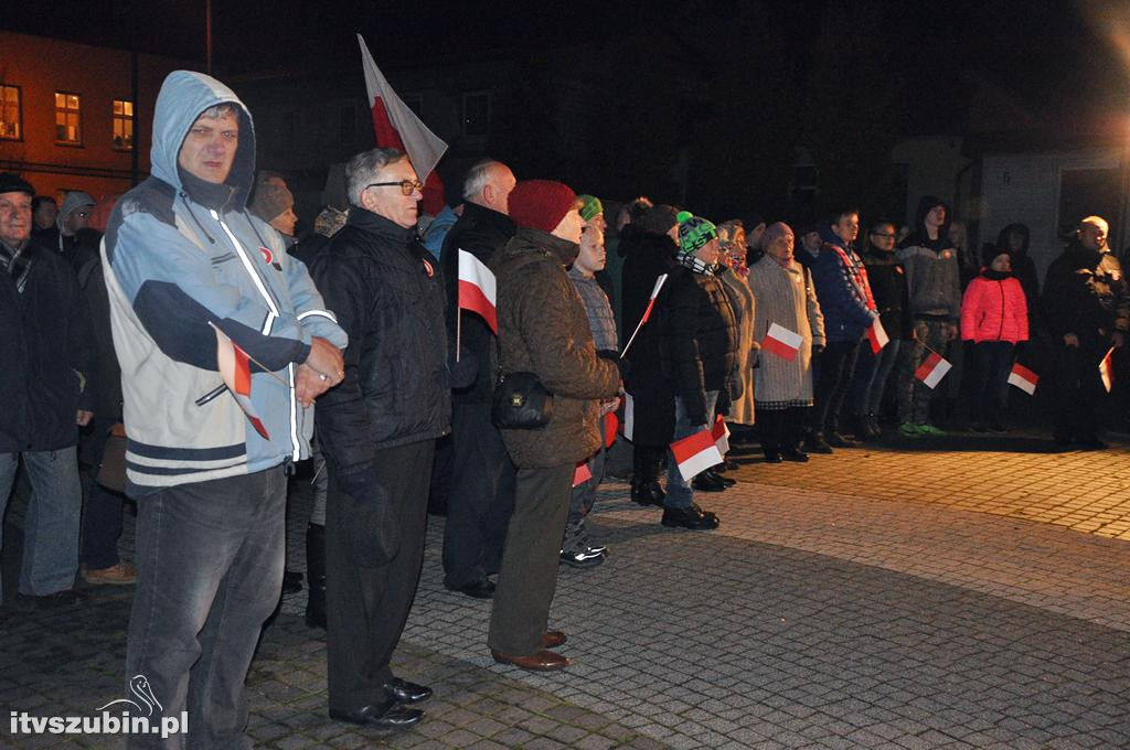 Wspólne szubińskie Śpiewanie Pieśni Patriotycznych