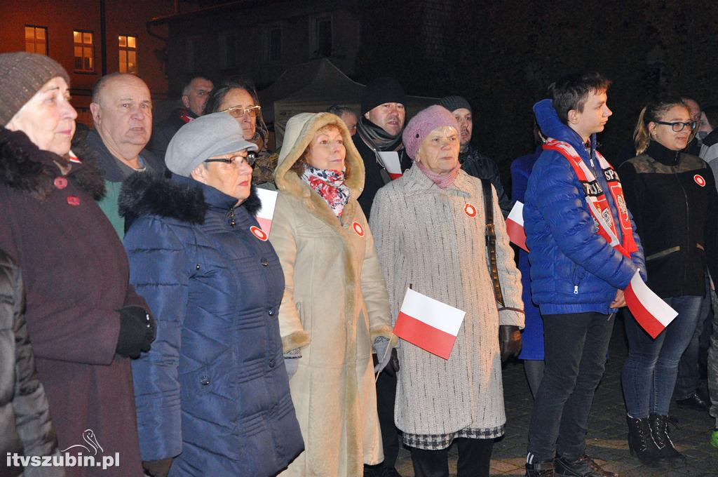Wspólne szubińskie Śpiewanie Pieśni Patriotycznych