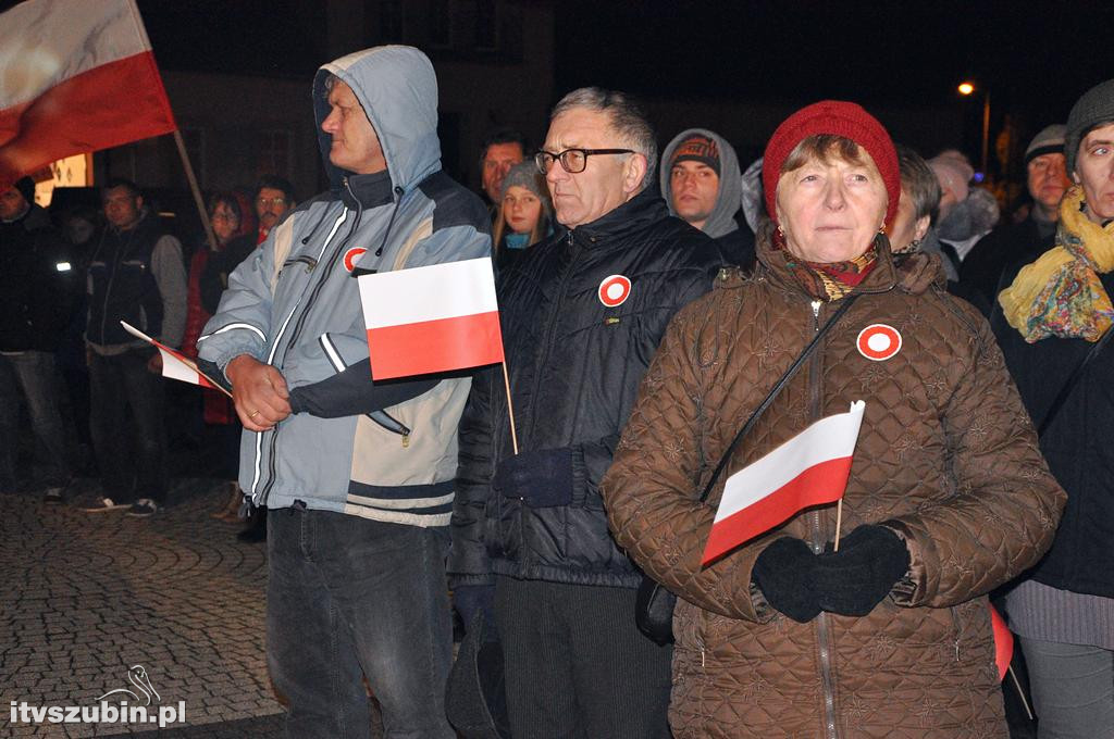 Wspólne szubińskie Śpiewanie Pieśni Patriotycznych
