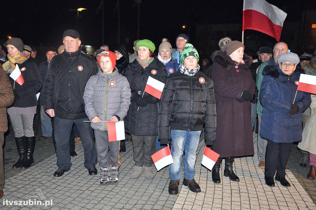 Wspólne szubińskie Śpiewanie Pieśni Patriotycznych