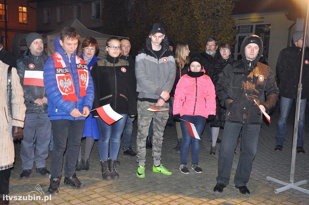 Wspólne szubińskie Śpiewanie Pieśni Patriotycznych