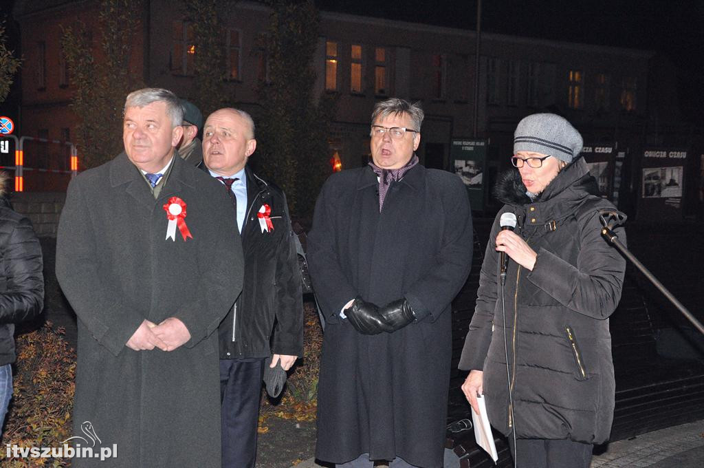 Wspólne szubińskie Śpiewanie Pieśni Patriotycznych