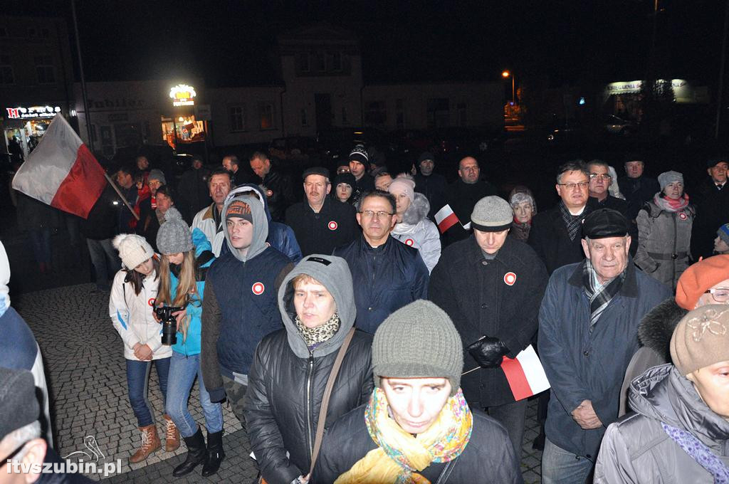 Wspólne szubińskie Śpiewanie Pieśni Patriotycznych