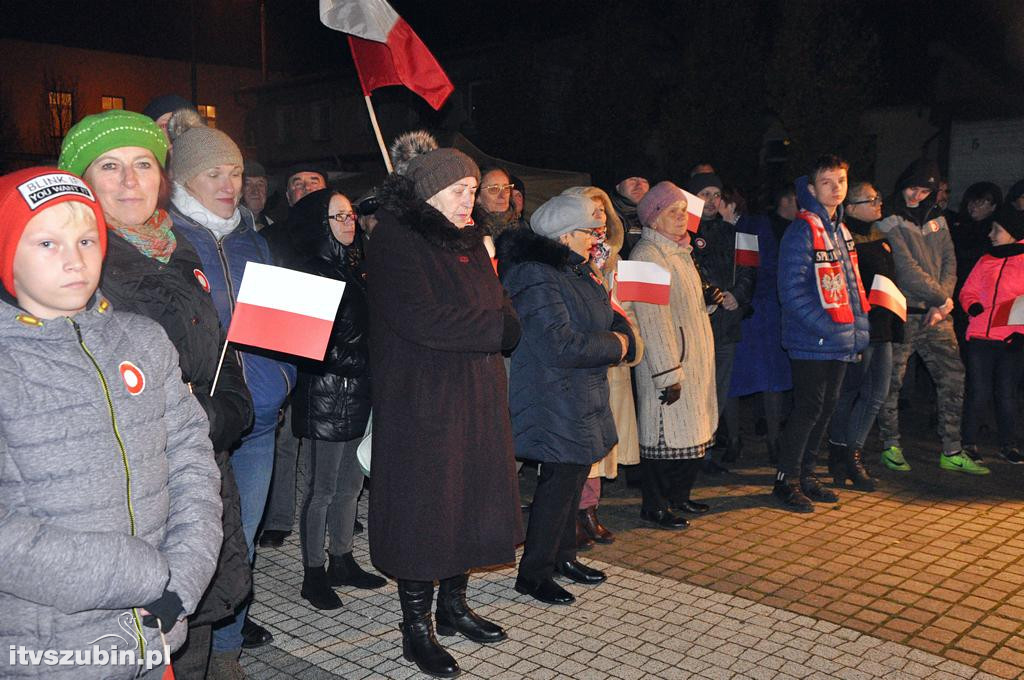 Wspólne szubińskie Śpiewanie Pieśni Patriotycznych
