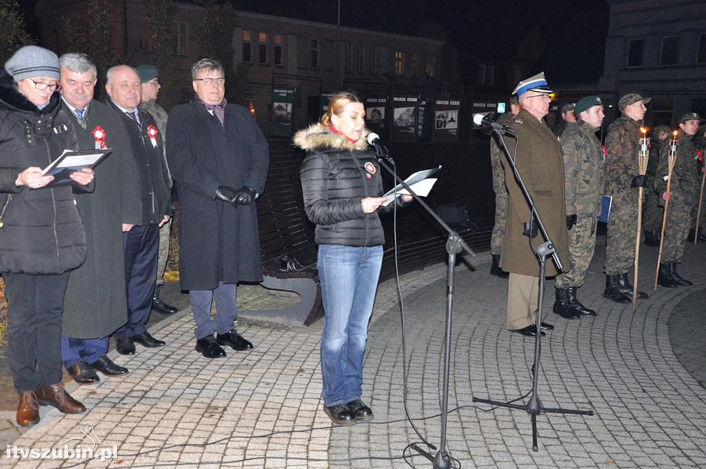 Wspólne szubińskie Śpiewanie Pieśni Patriotycznych