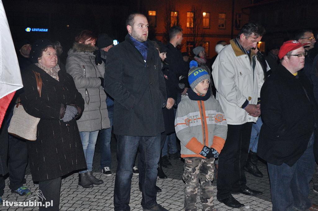 Wspólne szubińskie Śpiewanie Pieśni Patriotycznych
