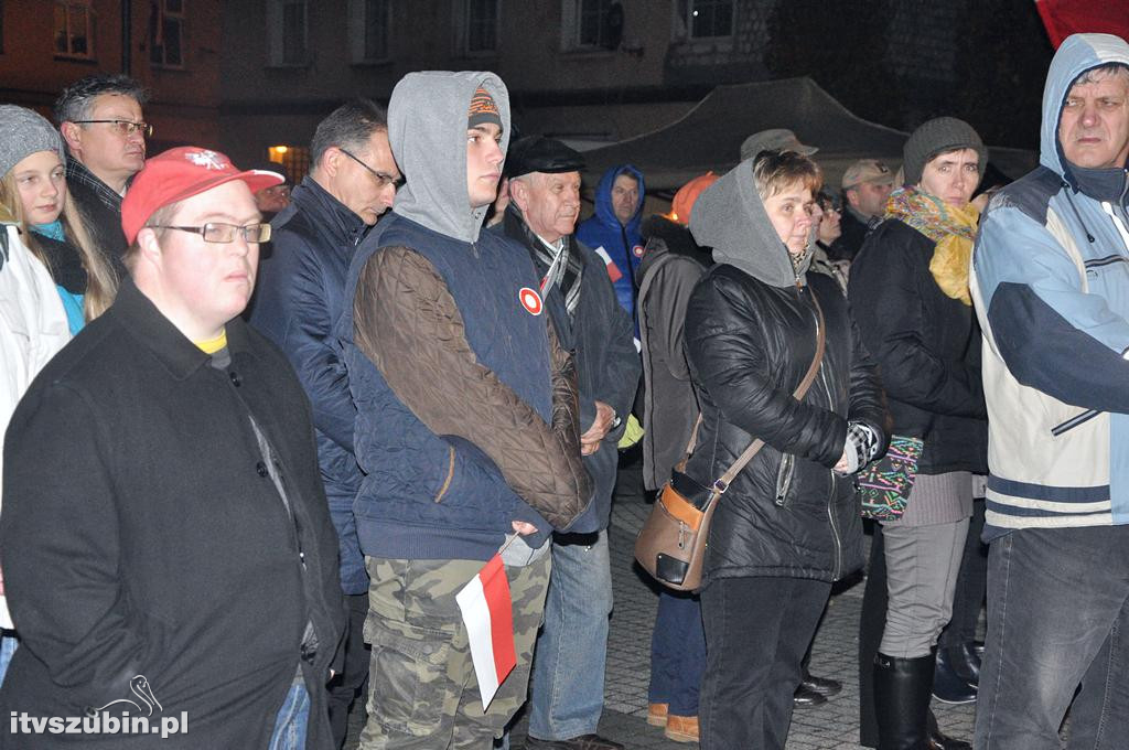 Wspólne szubińskie Śpiewanie Pieśni Patriotycznych