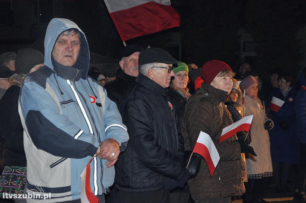 Wspólne szubińskie Śpiewanie Pieśni Patriotycznych