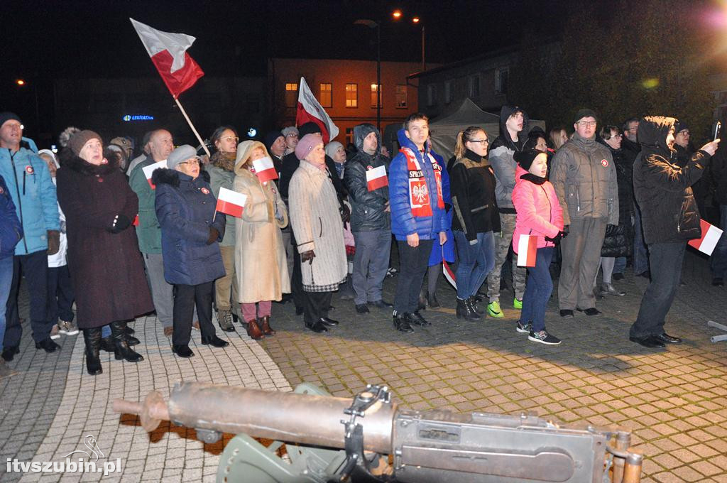 Wspólne szubińskie Śpiewanie Pieśni Patriotycznych