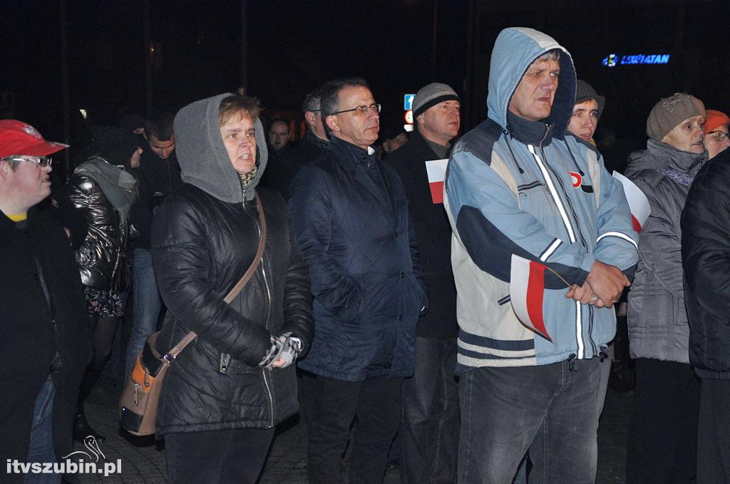 Wspólne szubińskie Śpiewanie Pieśni Patriotycznych
