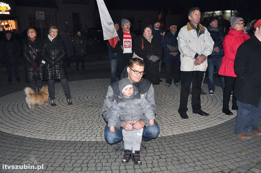 Wspólne szubińskie Śpiewanie Pieśni Patriotycznych