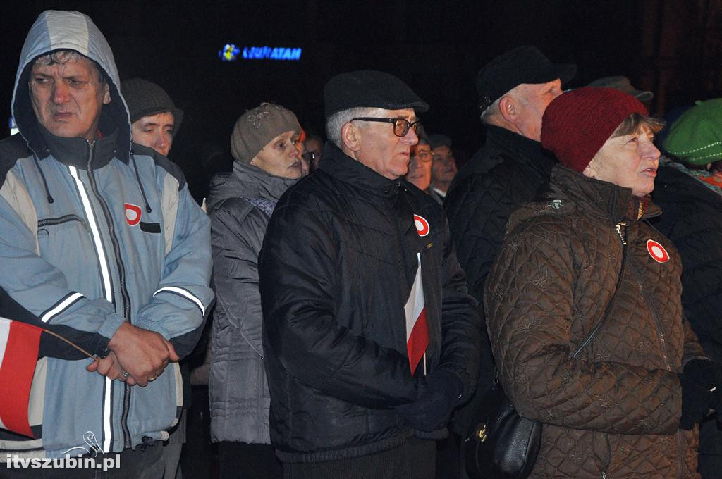 Wspólne szubińskie Śpiewanie Pieśni Patriotycznych