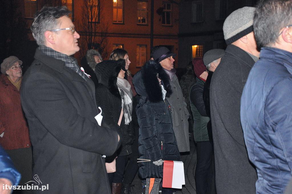 Wspólne szubińskie Śpiewanie Pieśni Patriotycznych