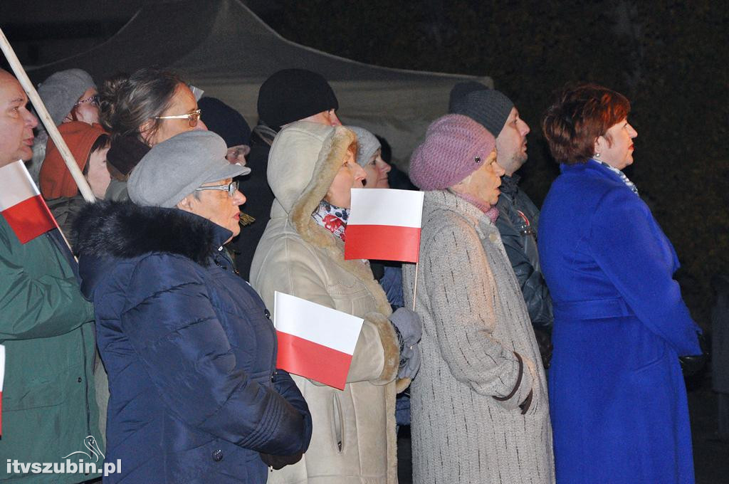 Wspólne szubińskie Śpiewanie Pieśni Patriotycznych