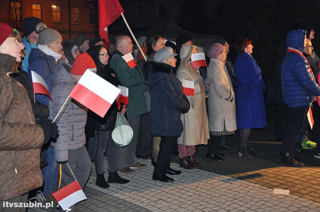 Wspólne szubińskie Śpiewanie Pieśni Patriotycznych
