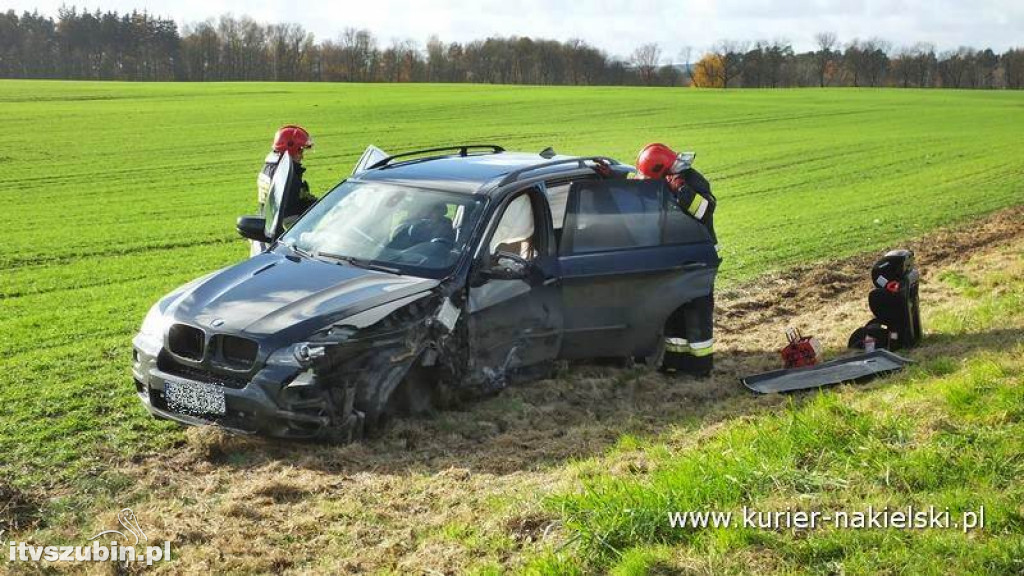 Wypadek na krajowej 10 pod Mrozowem